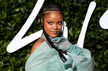 epa08040209 Barbadian singer Rihanna arrives for The Fashion Awards at the Royal Albert Hall in Central London, Britain, 02 December 2019. The awards showcases individuals and businesses that have contributed to the British fashion industry. EPA/WILL OLIVER