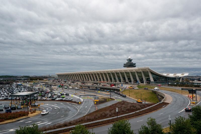 A Lufthansa flight that experienced 'significant turbulence', which injured seven people, was diverted to Washington Dulles International Airport. EPA  