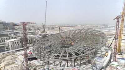 The sustainability pavilion at Expo 2020 Dubai