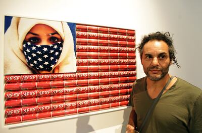 Moroccan artist Hassan Hajjaj, host of this year's Sole DXB, will also speak at the event. EPA