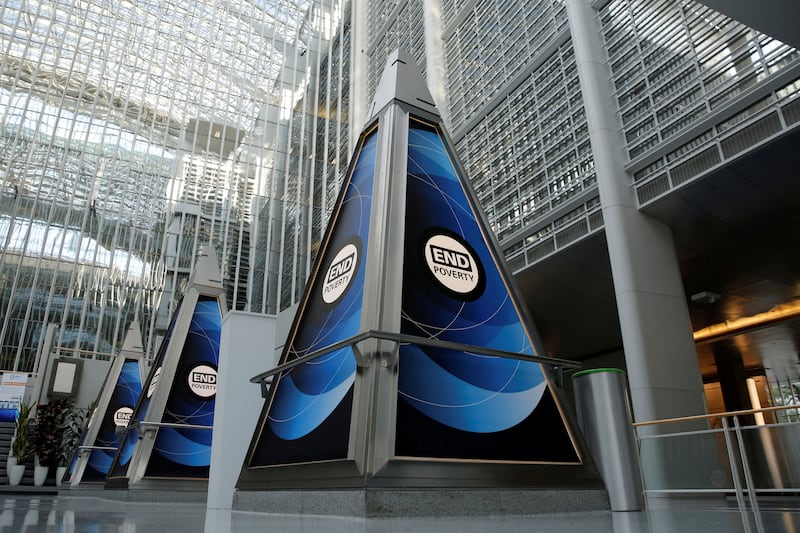 The World Bank's offices in Washington. The lender said in March that global growth is set to slump to a three-decade low by 2030. Reuters