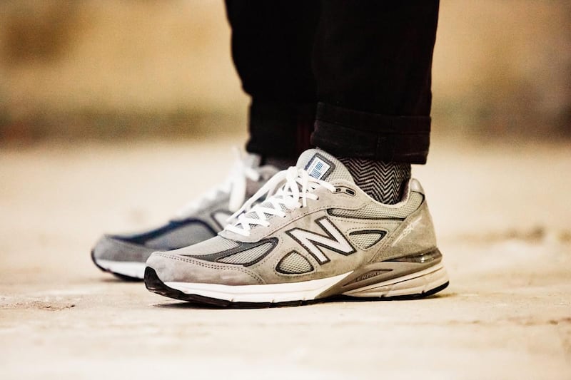 The New Balance 990 was the first sneaker to break the $100 retail price ceiling. Courtesy New Balance