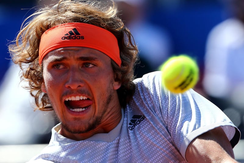 Tennis - Adria Tour - Zadar, Croatia - June 20, 2020  Germany's Alexander Zverev in action during his match against Serbia's Danilo Petrovic   REUTERS/Antonio Bronic