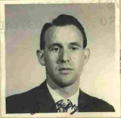 This 1959 image released by the US Department of Justice shows Friedrich Karl Berger. Berger, 95, a former Nazi concentration camp guard who has been living in the US was deported on February 20, 2021, to Germany, the Justice Department said. Berger, who had been living in Tennessee and had German citizenship, was deported for taking part in "Nazi-sponsored acts of persecution" while serving as an armed guard at the Neuengamme Concentration Camp in 1945, the department said. - RESTRICTED TO EDITORIAL USE - MANDATORY CREDIT "AFP PHOTO / US Department of Justice" - NO MARKETING - NO ADVERTISING CAMPAIGNS - DISTRIBUTED AS A SERVICE TO CLIENTS
 / AFP / US DEPARTMENT OF JUSTICE / Jose ROMERO / RESTRICTED TO EDITORIAL USE - MANDATORY CREDIT "AFP PHOTO / US Department of Justice" - NO MARKETING - NO ADVERTISING CAMPAIGNS - DISTRIBUTED AS A SERVICE TO CLIENTS
