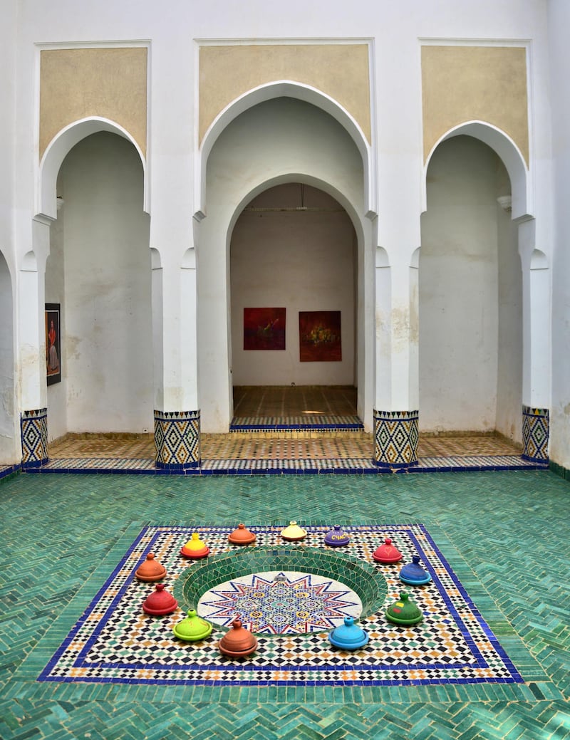 Moroccan Islamic architecture - Marrakech Museum. Courtesy Ronan O’Connell