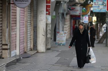 Covid-19 has compounded the dire economic conditions of Palestinians, which were moving from bad to worse before the pandemic, according to the UN. AFP. 