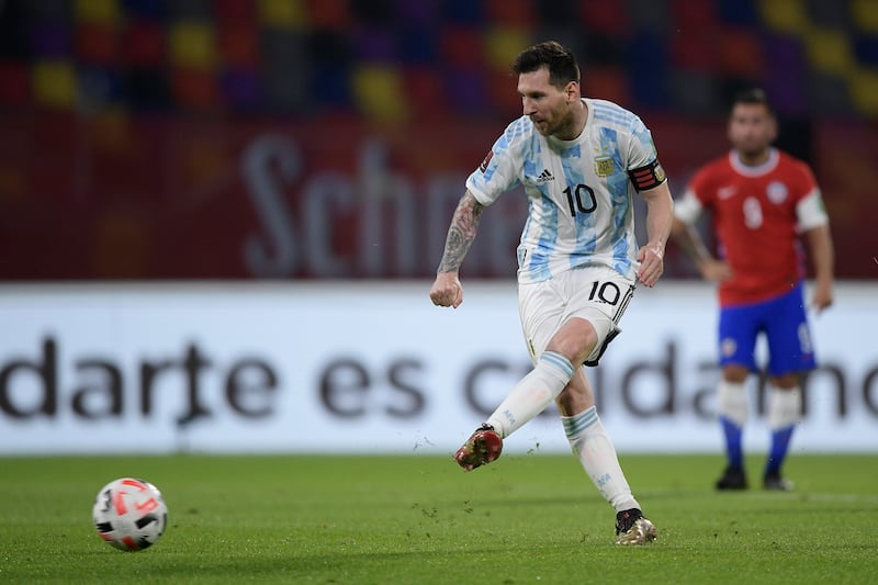 June 3, 2021. Argentina 1 (Messi pen 23’) Chile 1 (Sanchez 36’): Honours even in Santiago del Estero in what was Argentina's first competitive outing since November with both teams looking rusty. "It's been a long time since we played together," Messi, who scored a first-half penalty after Lautaro Martinez was fouled, said. “It was a difficult game as always against Chile, happy with the result and performance even though we couldn't get the victory." Getty