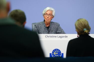 European Central Bank President Christine Lagarde urged governments to act quickly to offset impact of the coronavirus outbreak. Reuters