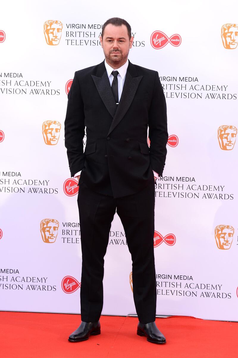 Danny Dyer attends the Virgin Media British Academy Television Awards at the Royal Festival Hall in London, Britain, 12 May 2019. Getty Images