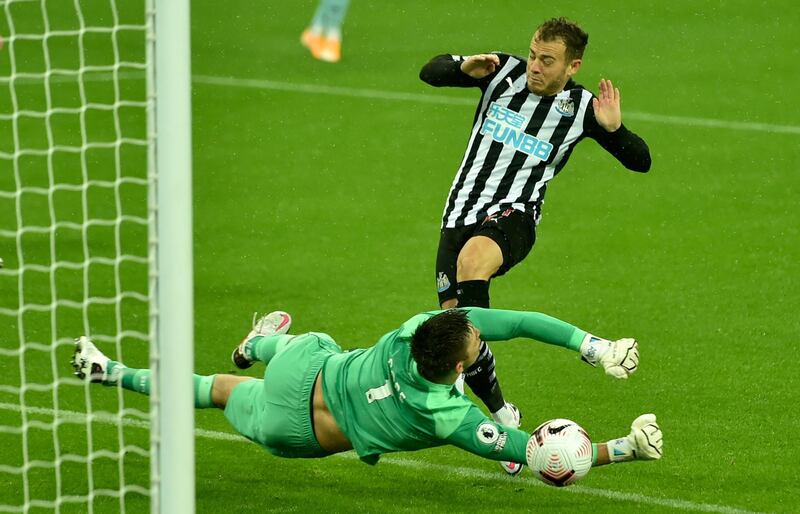 BURNLEY: Nick Pope - 4: Nearly caught out in first few minutes when Wilson blocked his clearance but the ball landed behind for goalkick. The goalkeeper was then beaten to the ball by Wilson outside the box but the Newcastle player couldn’t capitalise. Got hand to Saint-Maximin strike but failed to keep it out. Poor control resulted in him giving away penalty for third goal. Bad day at the office for England hopeful. AP