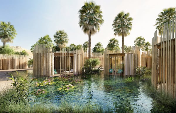 Rosewood Amaala is one of a cluster of luxury hotels launching at Saudi Arabia's wellness gigaproject where regenerative tourism is in focus. Photo: Rosewood Hotels & Resorts