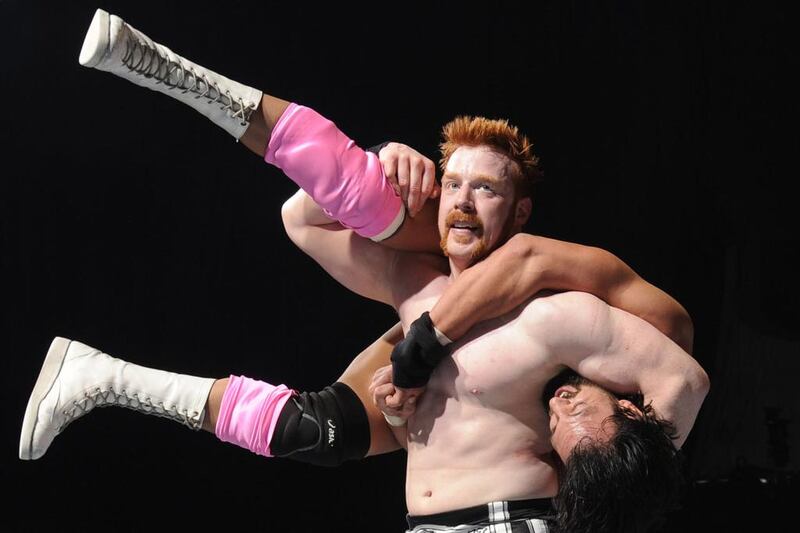 The WWE Superstar Sheamus says he won't be playing Darth Vader any time soon. Courtesy WWE
