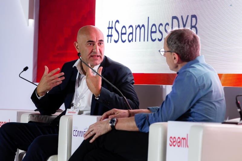 Ronaldo Mouchawar, chief executive and co-founder of Souq.com, spoke at the Seamless Middle East conference in Dubai Wednesday about the future of retail. Photo provided