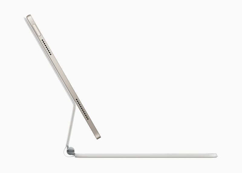 Apple introduced a new iPad line-up that comes with enhanced AI capabilities and sleek display. EPA
