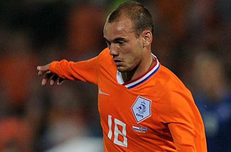 Wesley Sneijder is a key to Holland's World Cup ambitions, but the midfielder may not get enough match time at Real Madrid.