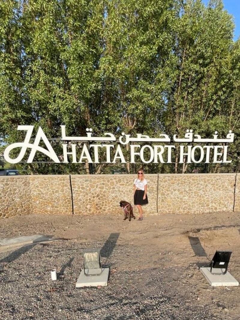 The JA Hatta Fort Hotel is welcoming dogs for picnics on the grass. All images courtesy@meetpetlovers / @luna_the.boxer.dog