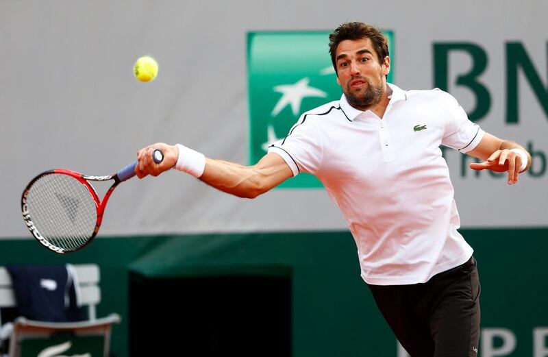 France’s Jeremy Chardy has a score to settle with Andy Murray after Rome. Julian Finney / Getty Images