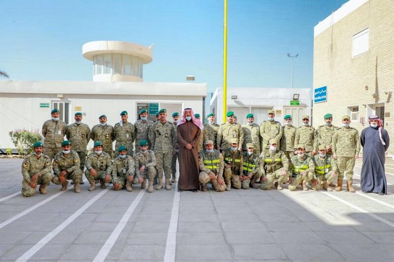Deputy Chief of the National Guard of Kuwait, General Sheikh Ahmad Nawaf al-Ahmad al-Jaber al-Sabeh toured sites and locations under the protection of the Nation Guard. KUNA