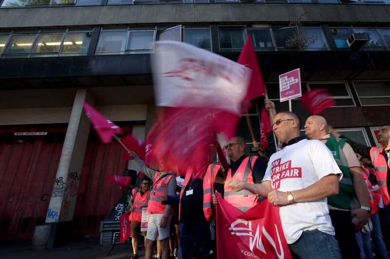 The walk-out is being described as the biggest strike of the summer so far. PA