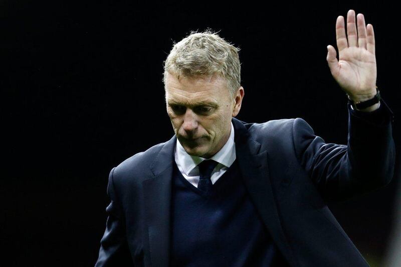 David Moyes lasted 10 months on the job at Manchester United. Paul Thomas / Getty Images / April 21, 2014