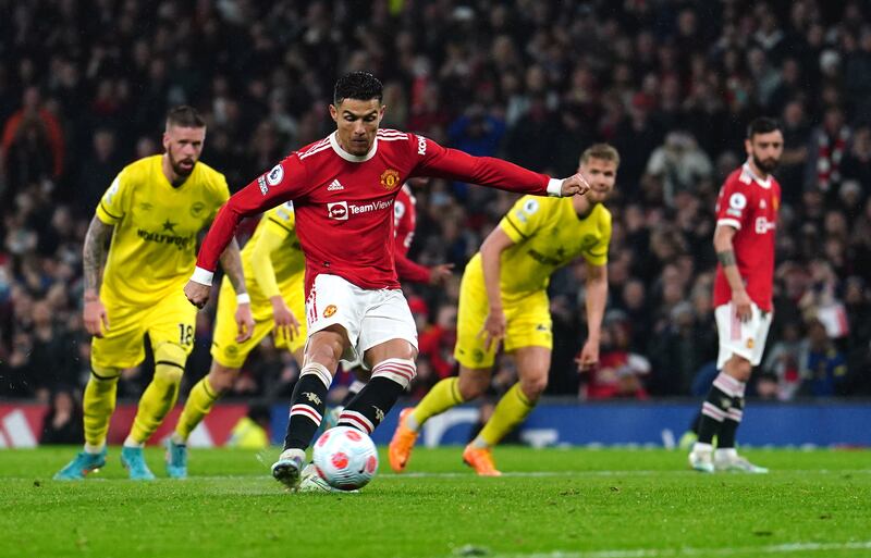 Brighton v Manchester United (8.30pm): Cristiano Ronaldo notched his 18th league goal of the season in United's 3-0 win over Brentford on Monday, their biggest win of Ralf Rangnick's reign in his final home match as interim manager. They face a Brighton side that have already secured their best ever Premier League points tally. Prediction: Brighton 1 United 2. PA