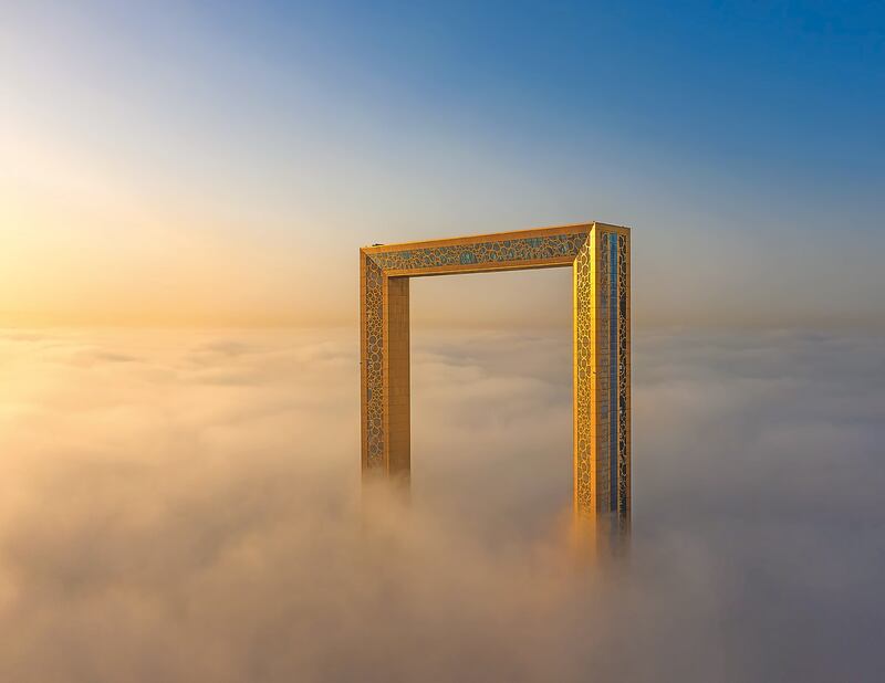 The Dubai Frame. Photo: Bachir Moukarzel