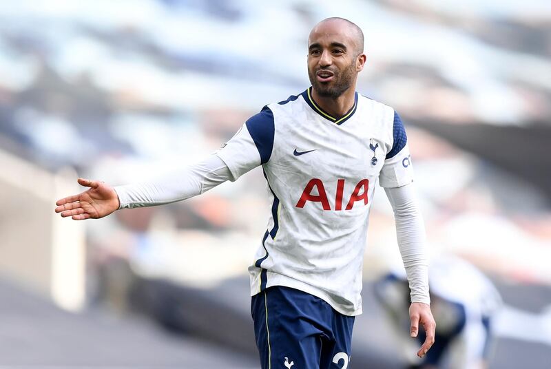 Lucas Moura - 7. Always wanting to get on the ball and never gave Burnley's defence a minute's rest before making way for Dele Alli in the second half. Scored his third goal in four games. EPA