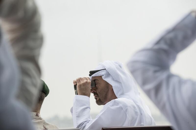 The event was attended by Sheikh Mohammed bin Zayed, Crown Prince of Abu Dhabi and Deputy Supreme Commander of the Armed Forces, and sheikhs, military commanders and officials. Ryan Carter / Crown Prince Court - Abu Dhabi