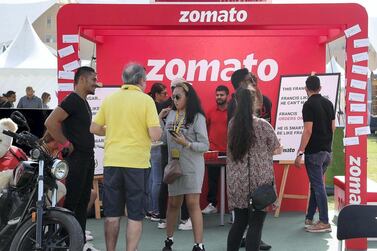 Zomato entered the UAE market in 2012. Pawan Singh / The National