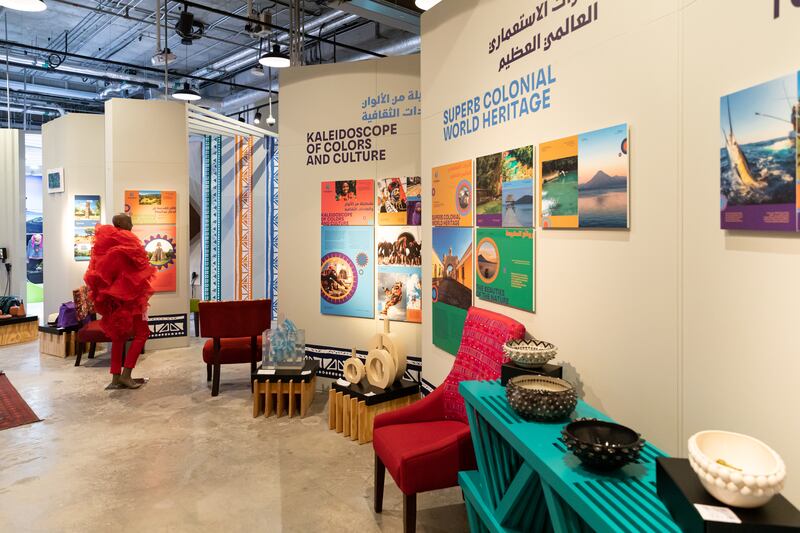 Inside the Guatemala Pavilion. Christophe Viseux / Expo 2020 Dubai