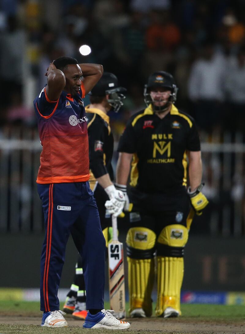 8 Dwayne Bravo (Maratha Arabians) The only bowler who did not appear to be playing in this tournament under sufferance. A late recruit, he was always up for the challenge of stemming runs. Francois Nel / Getty Images