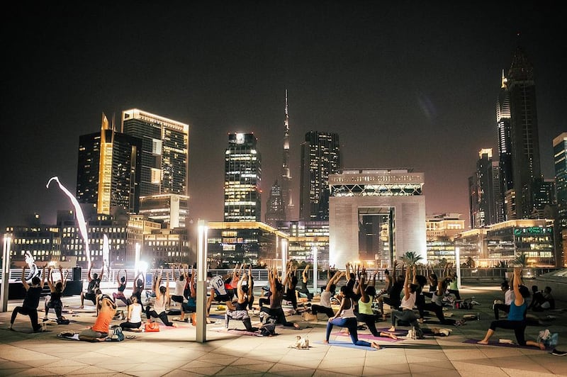 Sign up to take part in Talise Fitness Rooftop Yoga and celebrate the return of the cooler weather with a relaxing, rejuvenating yoga session. Courtesy Talise Fitness


