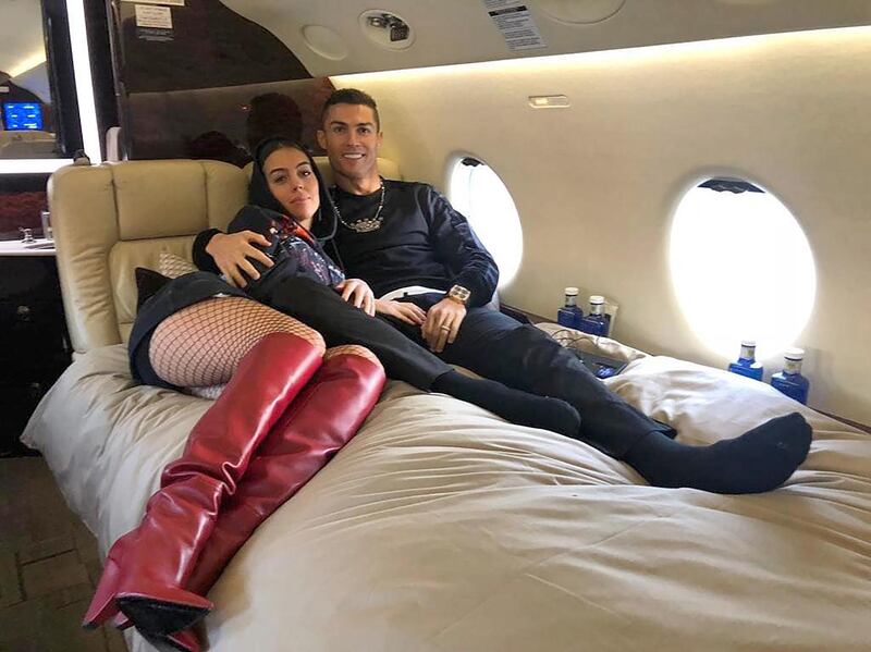 Cristiano Ronaldo certainly enjoys the luxury of a private jet. Instagram /  @cristiano