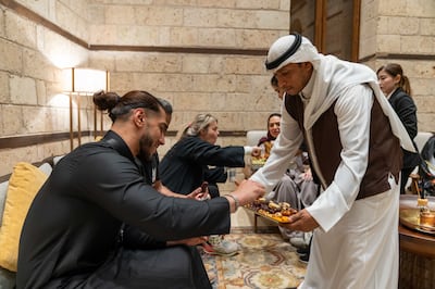 Mustafa Ali in Jeddah during Ramadan. Photo: WWE
