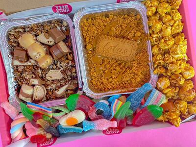 The Sweetie Shop offers retro sweets, flavoured fudge and stuffed cookies