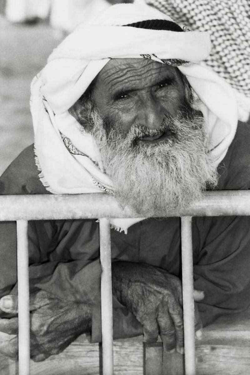 Old Bedouin Man, 1970sThe Bedouins series © Noor Ali Rashid Archives