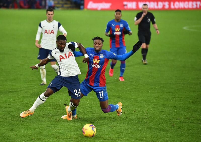Serge Aurier - 7: His defensive positioning and discipline very good throughout, offering another indication of how far he has come under Jose Mourinho. AFP