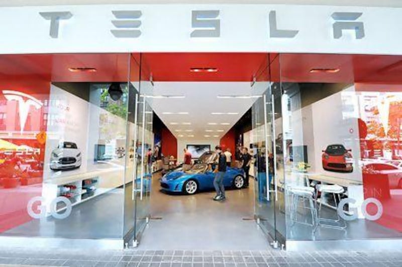 Tesla Motors, the maker of electric Roadster sports cars, plans to begin selling the Model X by 2015. David Paul Morris / Bloomberg News