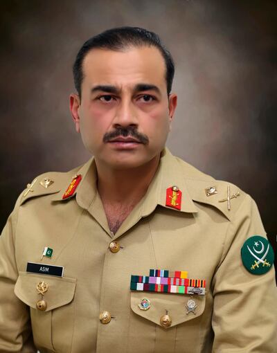 This photo released Wednesday, Oct. 10, 2018, by the Inter-Services Public Relation Department, shows newly appointed chief of Pakistan's Inter-Services Intelligence service, Lt. Gen. Asim Munir. The military said Wednesday that Munir was chosen as the new leader for its powerful intelligence service, which plays a key role in coordinating its foreign policy, including with regard to the war in neighboring Afghanistan. (Inter-Services Public Relation Department, via AP)