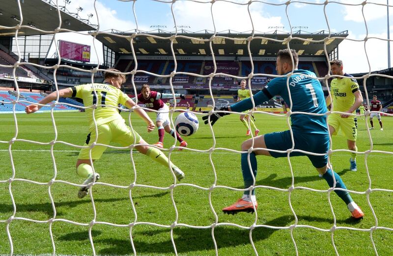 Matej Vydra - 7: Given time and space to side foot Burnley into lead with his third goal in five games. Shot into side netting from tight angle with 20 minutes to go. Reuters