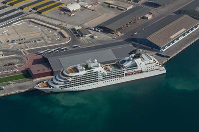 Cruise ships will be allowed to return in autumn. Courtesy: DCT - Abu Dhabi