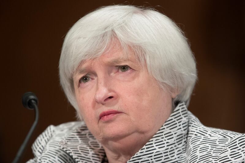 Janet Yellen, head of the US Federal Reserve which has kept interest rates steady on the back of growth and jobs data EPA/MICHAEL REYNOLDS