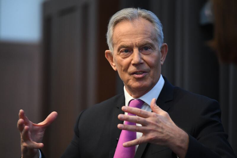 The Tony Blair Institute is urging immediate government action to curb rising coronavirus case numbers. PA