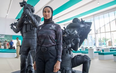 Last year's all-female Dubai SWAT team was made up of jiu-jitsu champions, sharpshooters and officers chosen to protect A-list celebrities. Leslie Pableo / The National