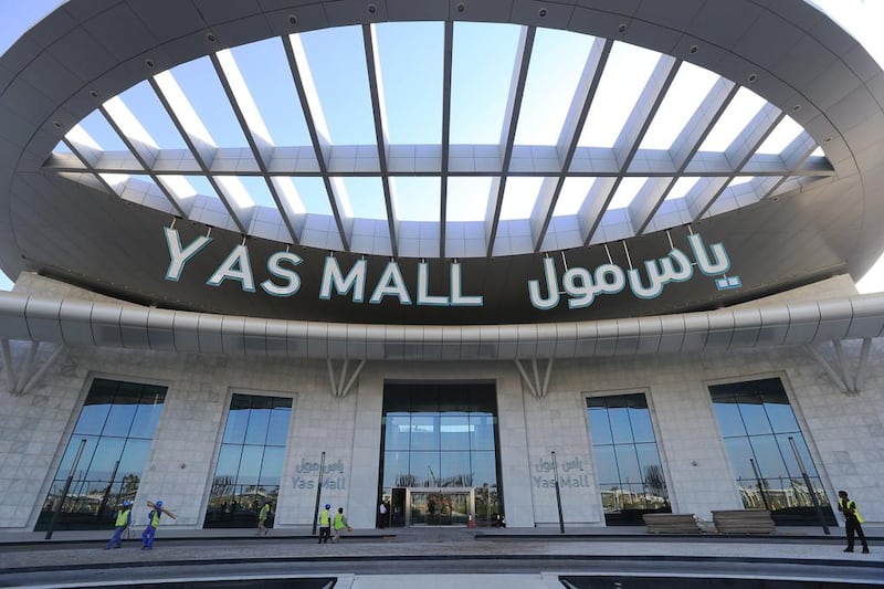 It’s sustainable: The mall met a two-Pearl rating under Estidama, Abu Dhabi’s green building and operations guideline, above the one-Pearl minimum. The project’s managers say 75 per cent of waste by weight produced during construction was diverted from landfill, 80 per cent of the steel is recycled and all paints, adhesives, sealants, carpeting and ceilings are below the recommended levels for volatile organic compounds. Ravindranath K / The National  