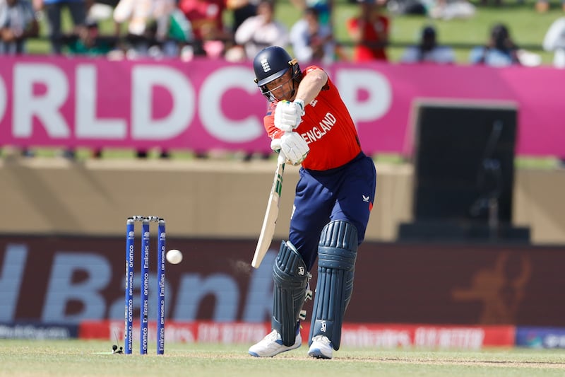 England's Jos Buttler in action. PA
