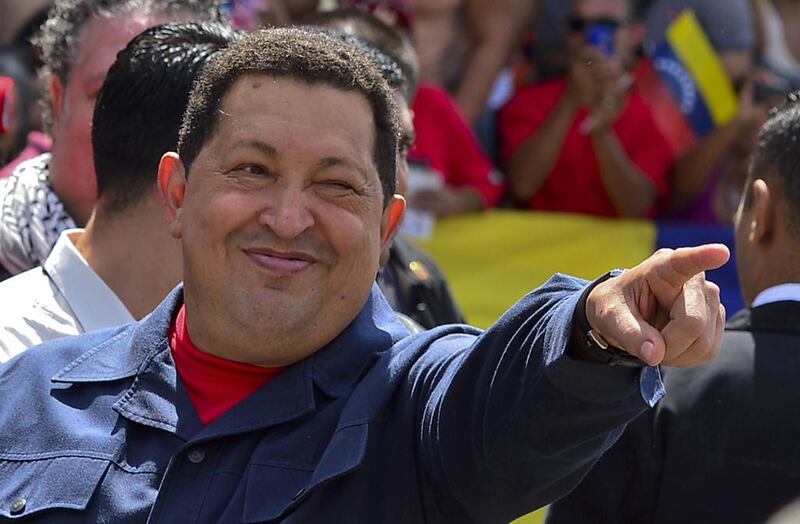 Hugo Chavez. AFP