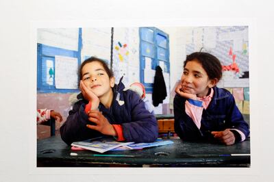 With a focus on photography, Jaou Tunis included a homage to the Tunisian photographer Sophia Baraket, who died at the age of 34 in 2018. Here, an image she took in 2013 at a visit to a school in El Kef, Tunisia. Courtesy Jaou Tunis