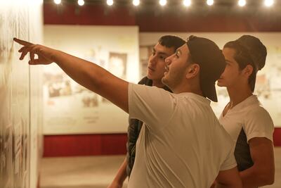 Since October 8, 2023, when fighting broke out between Hezbollah and Israel in southern Lebanon, visitor numbers at the museum have declined, despite free entry. Matt Kynaston / The National