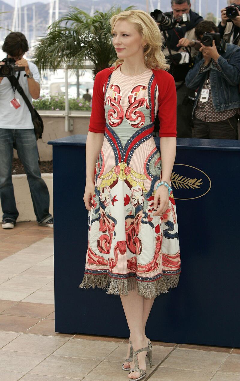 CANNES, FRANCE - MAY 23:  Actress Cate Blanchett attends a photocall promoting the movie 'Babel' at the Palais des Festivals during the 59th International Cannes Film Festival May 23, 2006 in Cannes, France.  (Photo by Francois Durand/Getty Images)